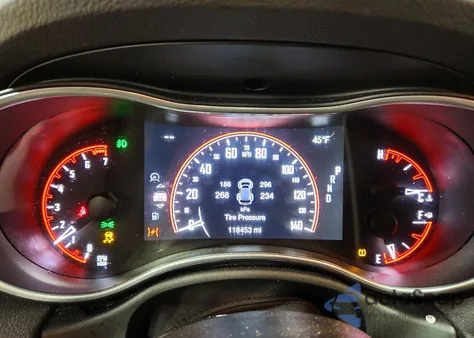 2019 Dodge Durango Sxt z USA, uszkodzony, nr VIN 1C4RDJAG5KC807046